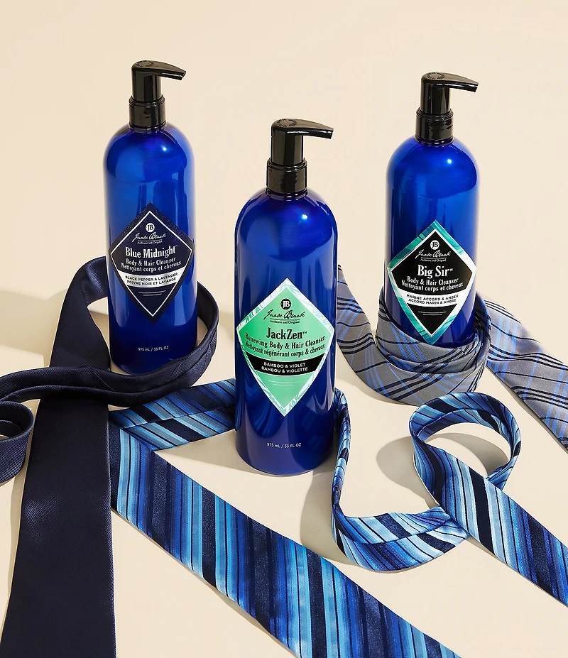 Jack Black BLUE MIDNIGHT™ oz. Body & Hair Cleanser-Black Pepper & Lavender