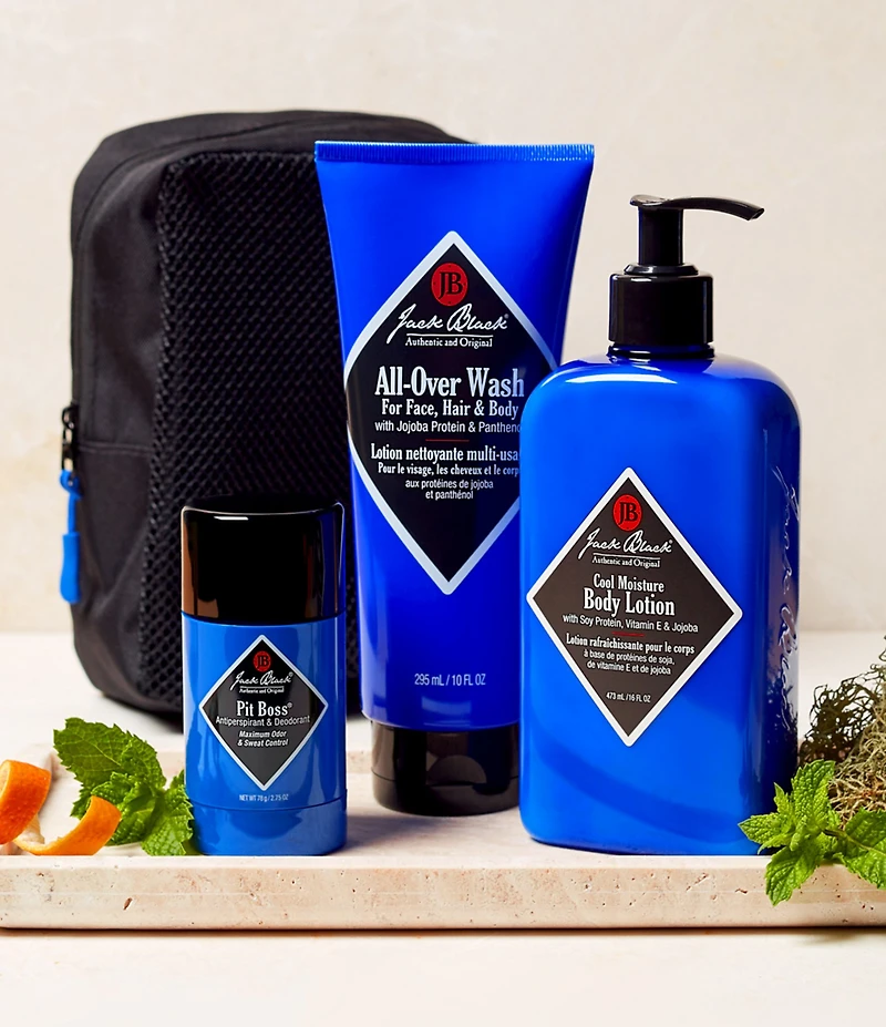 Jack Black Clean & Cool Body Basics Set