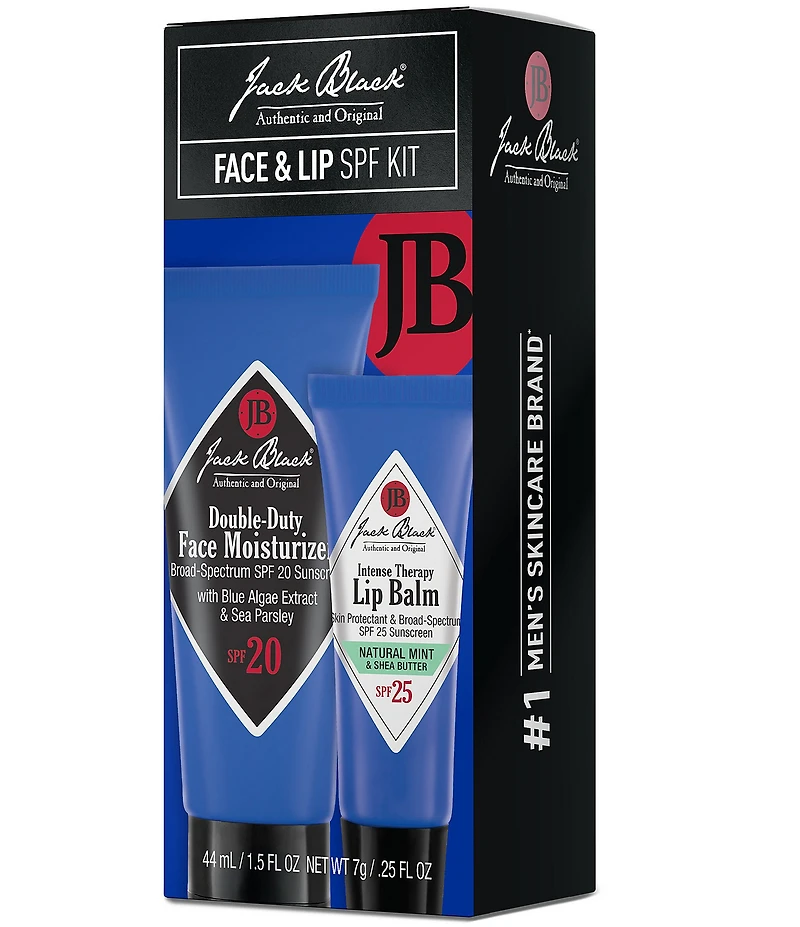 Jack Black Face & Lip SPF Kit