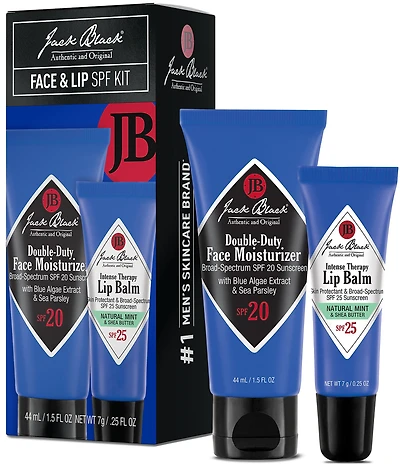 Jack Black Face & Lip SPF Kit