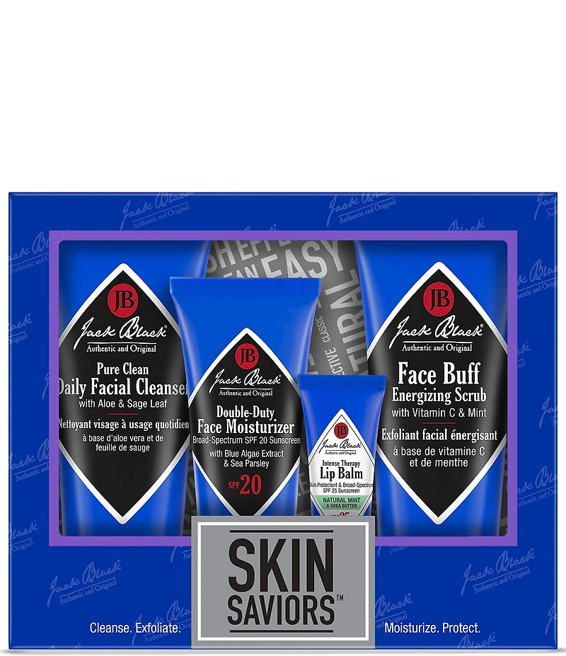 Jack Black Skin Saviors 4pc Set
