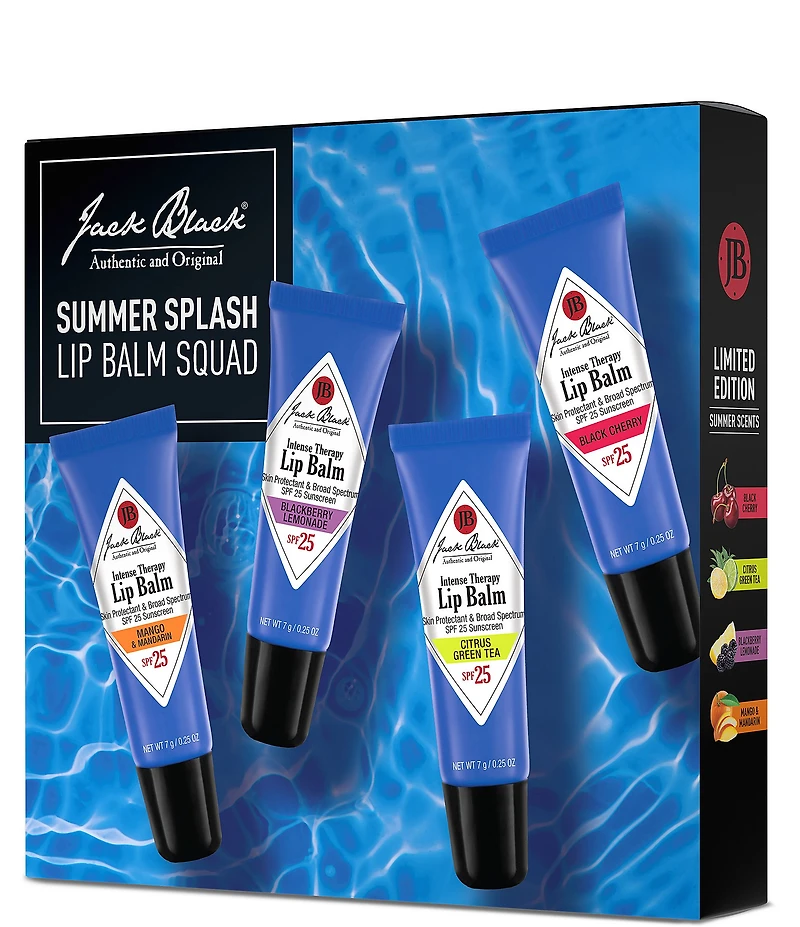 Jack Black Summer Lip Balm Set