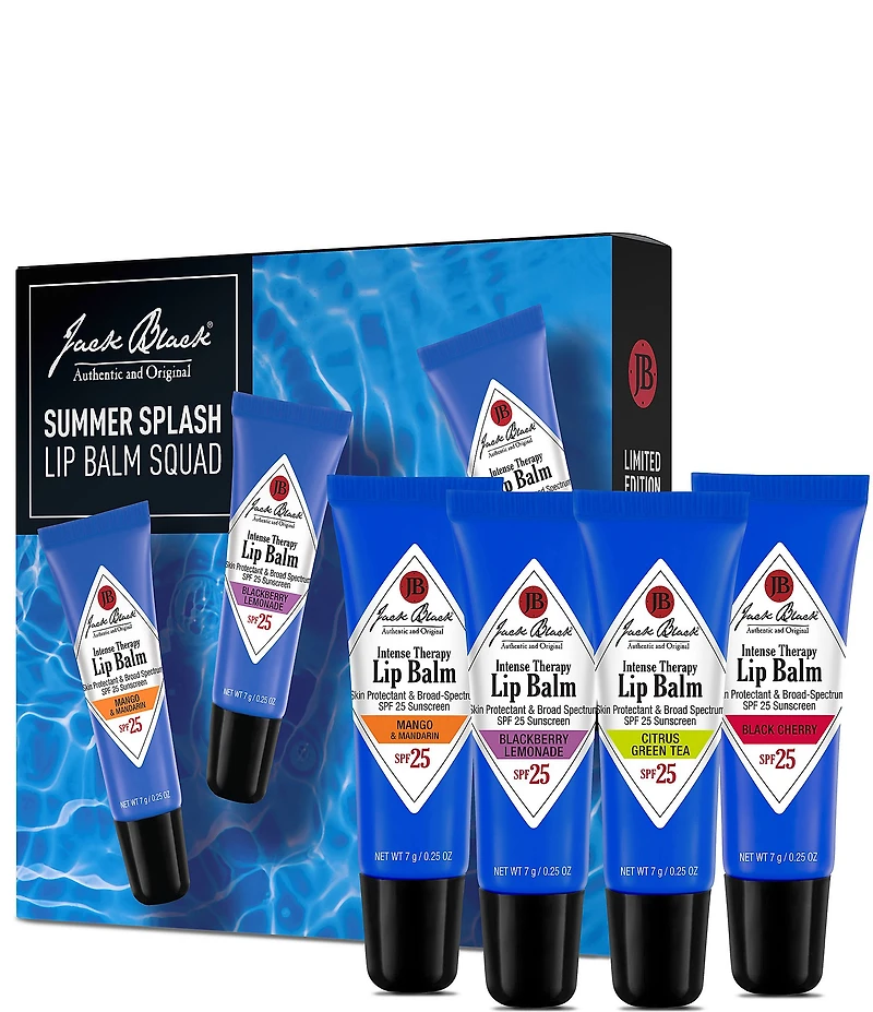 Jack Black Summer Lip Balm Set