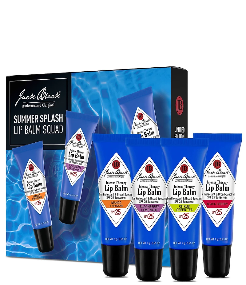 Jack Black Summer Lip Balm Set