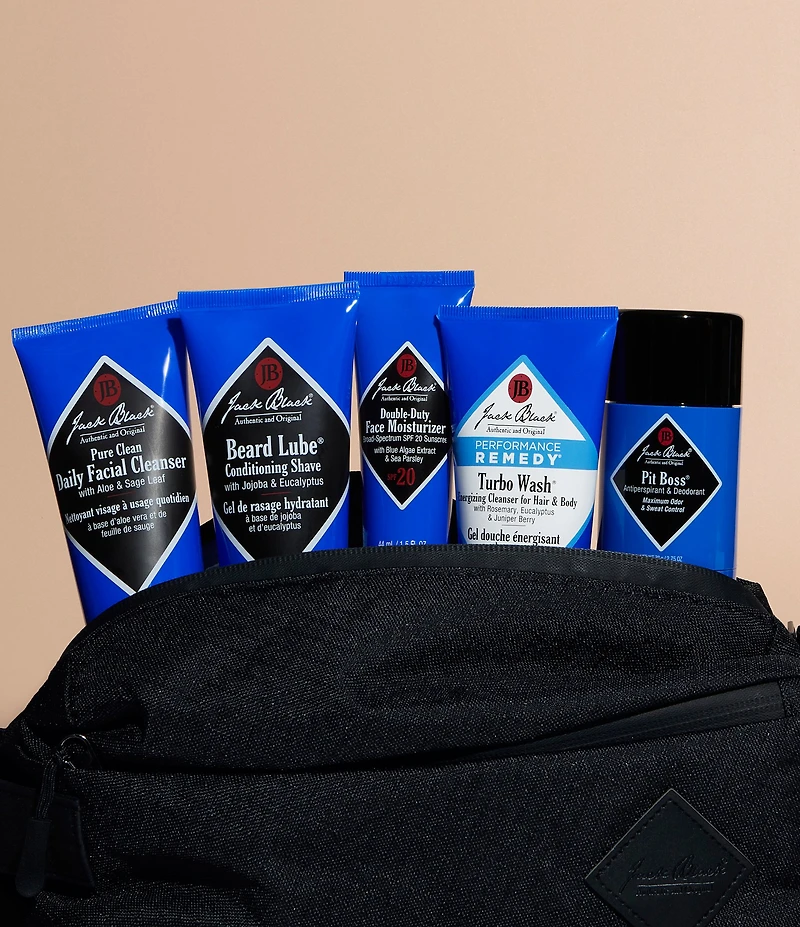 Jack Black The Jetsetter 6-Piece Bath & Body Set