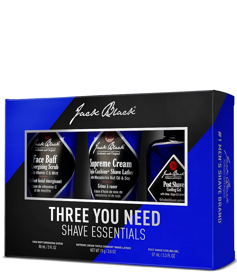Jack Black Three You Need Shave Set