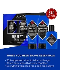 Jack Black Three You Need Shave Set