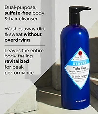 Jack Black Turbo Wash Energizing Cleanser for Hair & Body