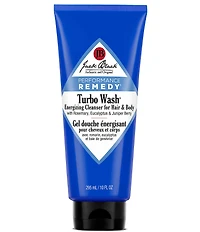 Jack Black Turbo Wash Energizing Cleanser for Hair & Body with Rosemary, Eucalyptus & Juniper Berry