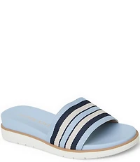 Jack Rogers Bayview Striped Banded Slide Sandals