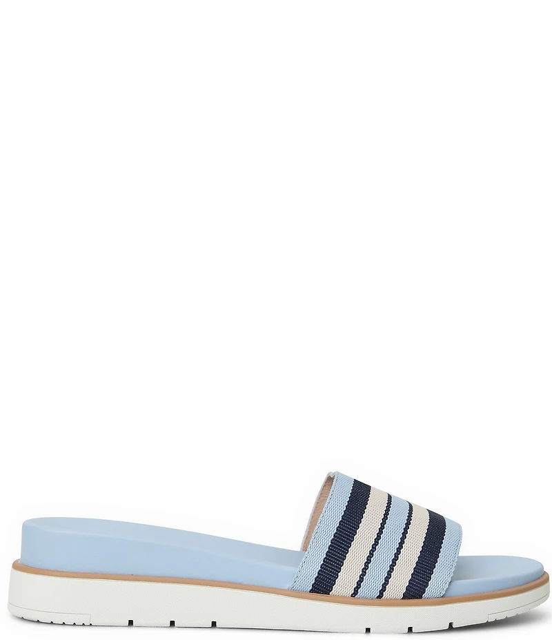 Jack Rogers Bayview Striped Banded Slide Sandals