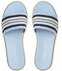 Jack Rogers Bayview Striped Banded Slide Sandals