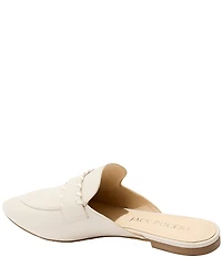 Jack Rogers Beacon Leather Stitch Mules