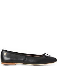 Jack Rogers Bettie Leather Bow Ballet Flats