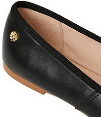 Jack Rogers Bettie Leather Bow Ballet Flats