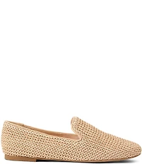 Jack Rogers Bradley Raffia Slip On Loafers