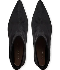 Jack Rogers Charleston Stretch Kitten Heel Dress Booties