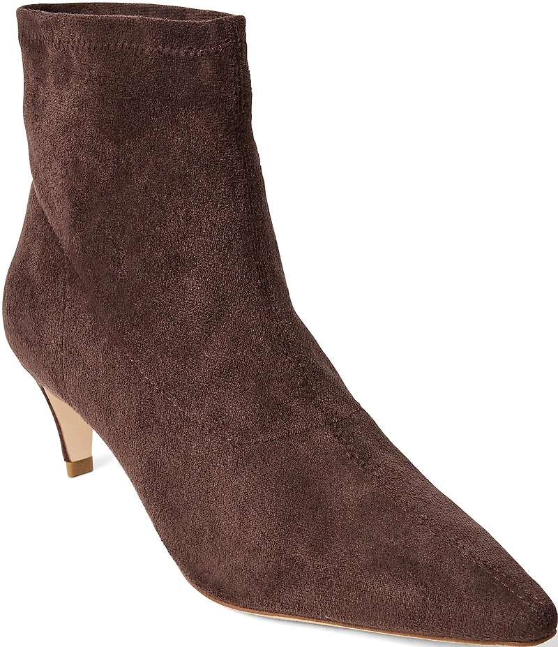 Jack Rogers Charleston Stretch Kitten Heel Dress Booties