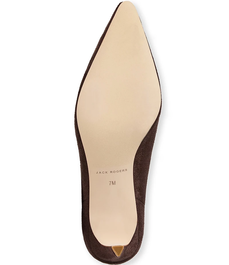 Jack Rogers Charleston Stretch Kitten Heel Dress Booties