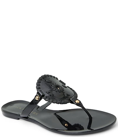 Jack Rogers Collins Jelly Slip On Thong Sandals