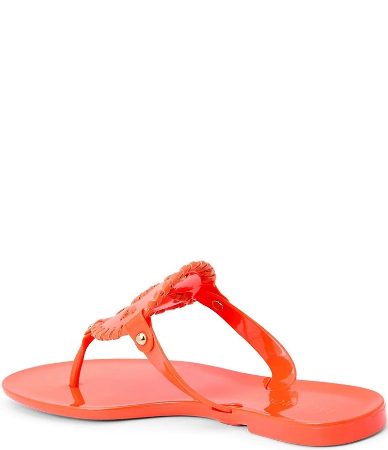 Jack Rogers Collins Jelly Slip On Thong Sandals