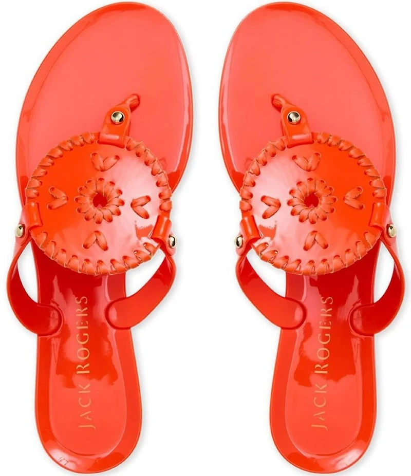Jack Rogers Collins Jelly Slip On Thong Sandals