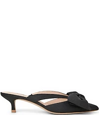 Jack Rogers Cynthia Satin Bow Detail Dress Mules