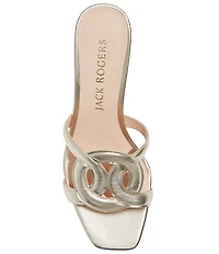 Jack Rogers Dobson Leather Slide Sandals