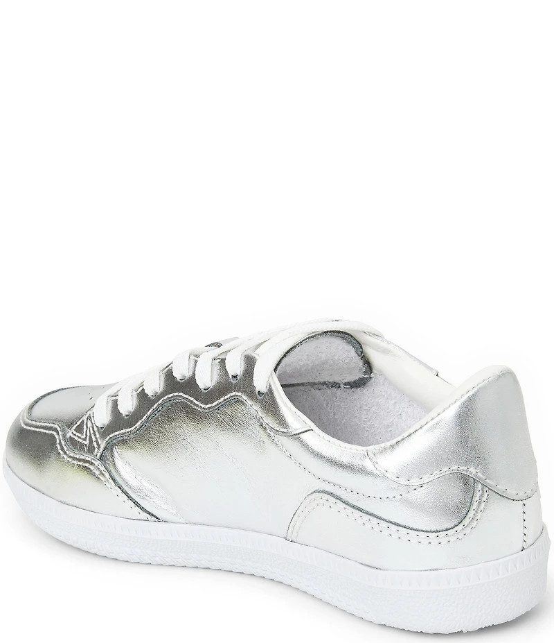 Jack Rogers Hydrangea Leather Lace Up Sneakers