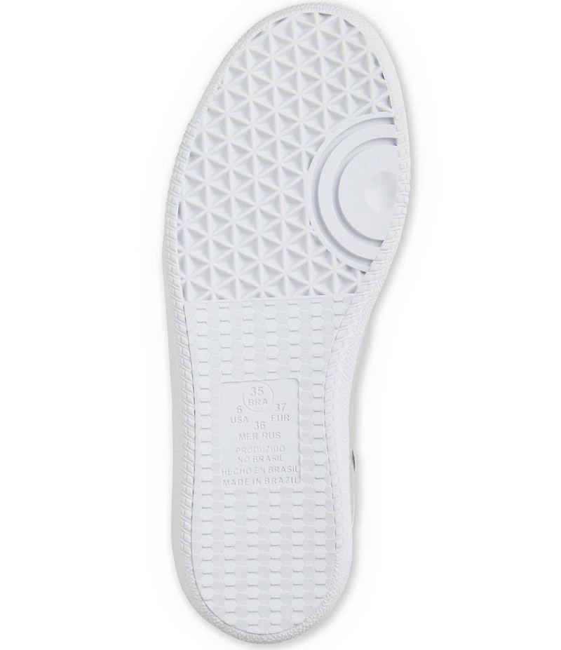 Jack Rogers Hydrangea Leather Lace Up Sneakers