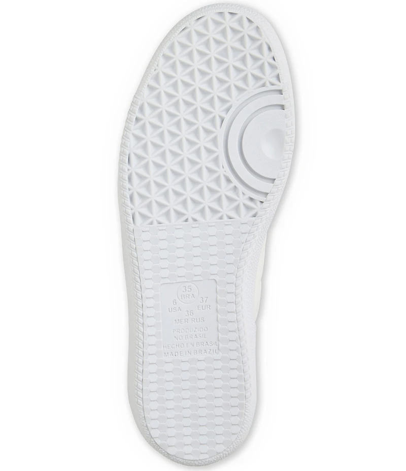 Jack Rogers Hydrangea Leather Lace Up Sneakers