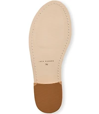 Jack Rogers Jacks Metallic Leather Jewel Ornamented Flat Thong Sandals