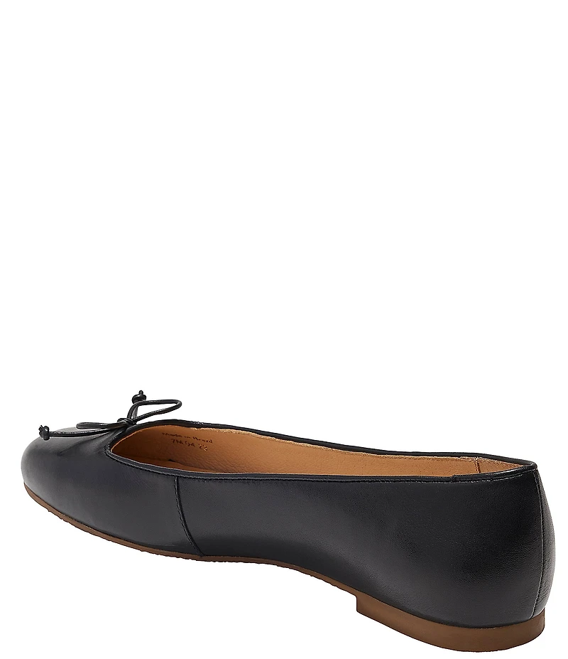 Jack Rogers Kenlyn Ballet Leather Bow Flats