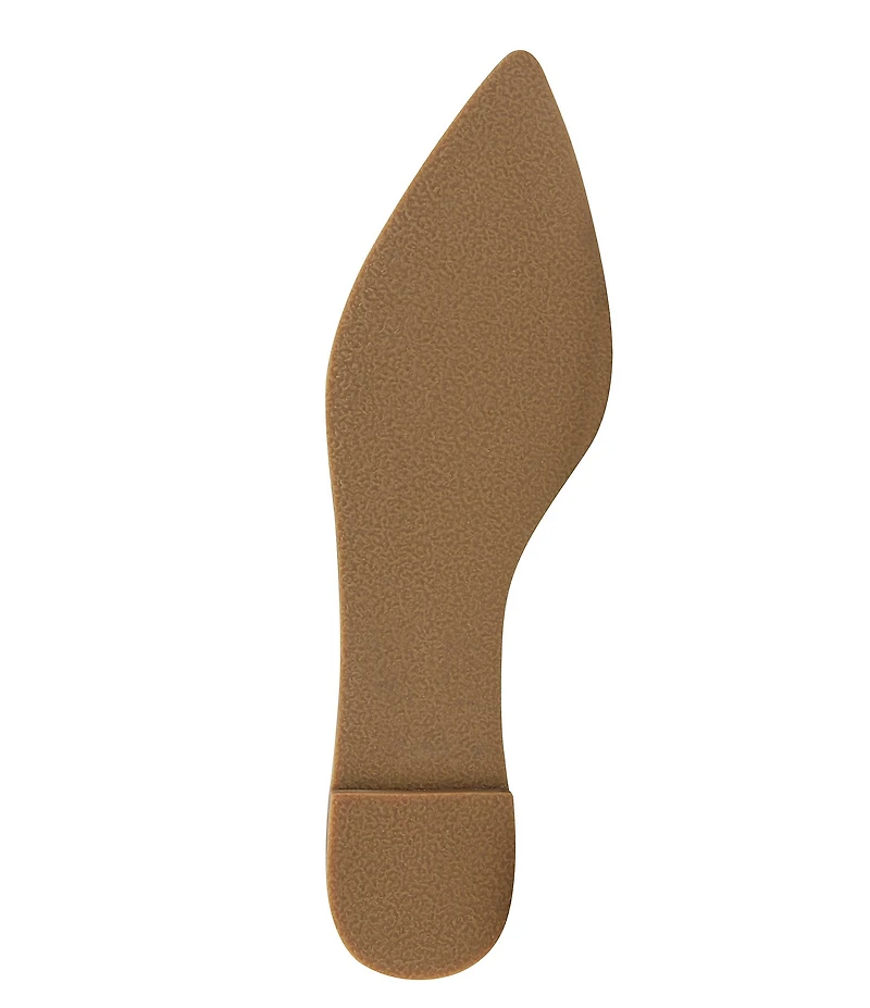 Jack Rogers Pennie Leather Slingback Penny Loafer Flats