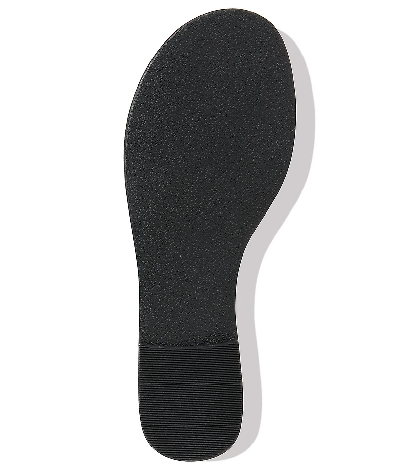 Jack Rogers Roxy Leather Ornamented Flip Flops