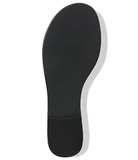 Jack Rogers Roxy Leather Ornamented Flip Flops