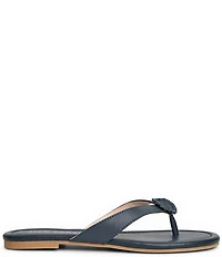 Jack Rogers Roxy Leather Ornamented Flip Flops