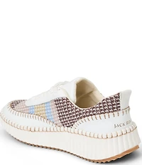 Jack Rogers Sealine Mesh Lace Up Chunky Sneakers