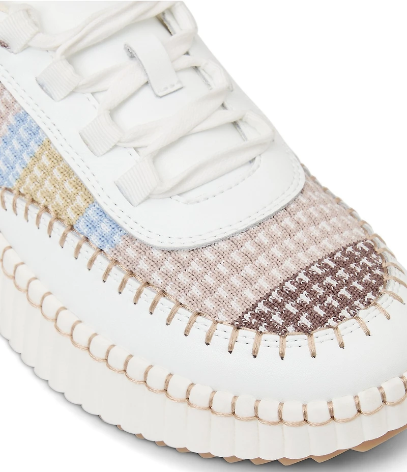 Jack Rogers Sealine Mesh Lace Up Chunky Sneakers