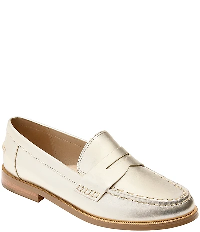 Jack Rogers Tipson Leather Penny Loafers