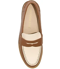 Jack Rogers Tipson Leather Penny Loafers