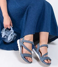 Jambu Liza Nubuck Suede Sandals