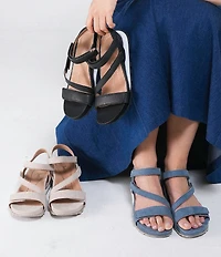 Jambu Liza Nubuck Suede Sandals