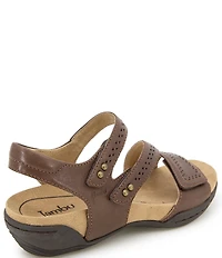 Jambu Makayla Perforated Leather Sandals