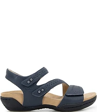 Jambu Makayla Perforated Leather Sandals