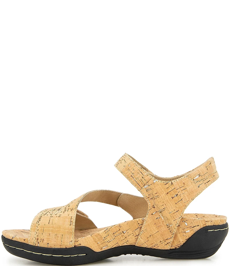 Jambu Makayla Shimmer Cork Stud Detail Sandals