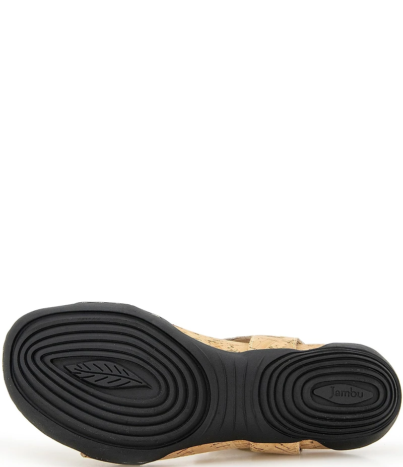 Jambu Makayla Shimmer Cork Stud Detail Sandals