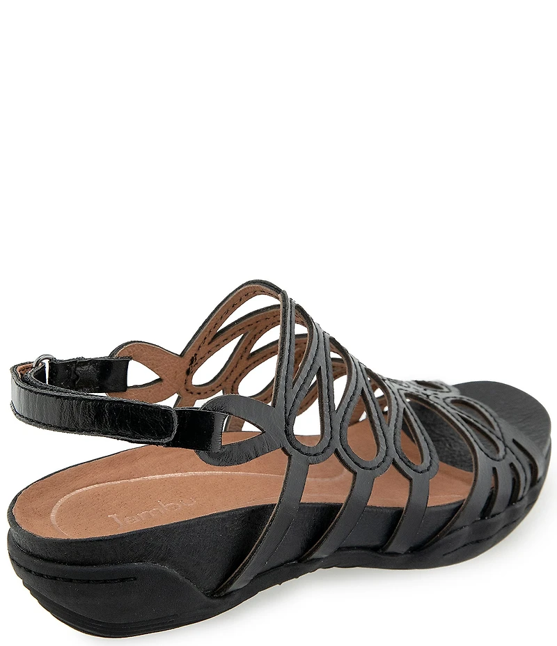 Jambu Miriam Leather Caged Sandals