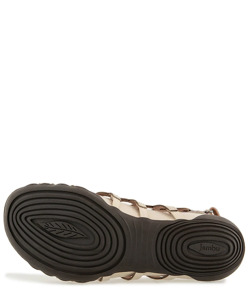 Jambu Miriam Leather Caged Sandals