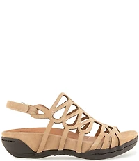 Jambu Miriam Nubuck Suede Caged Sandals
